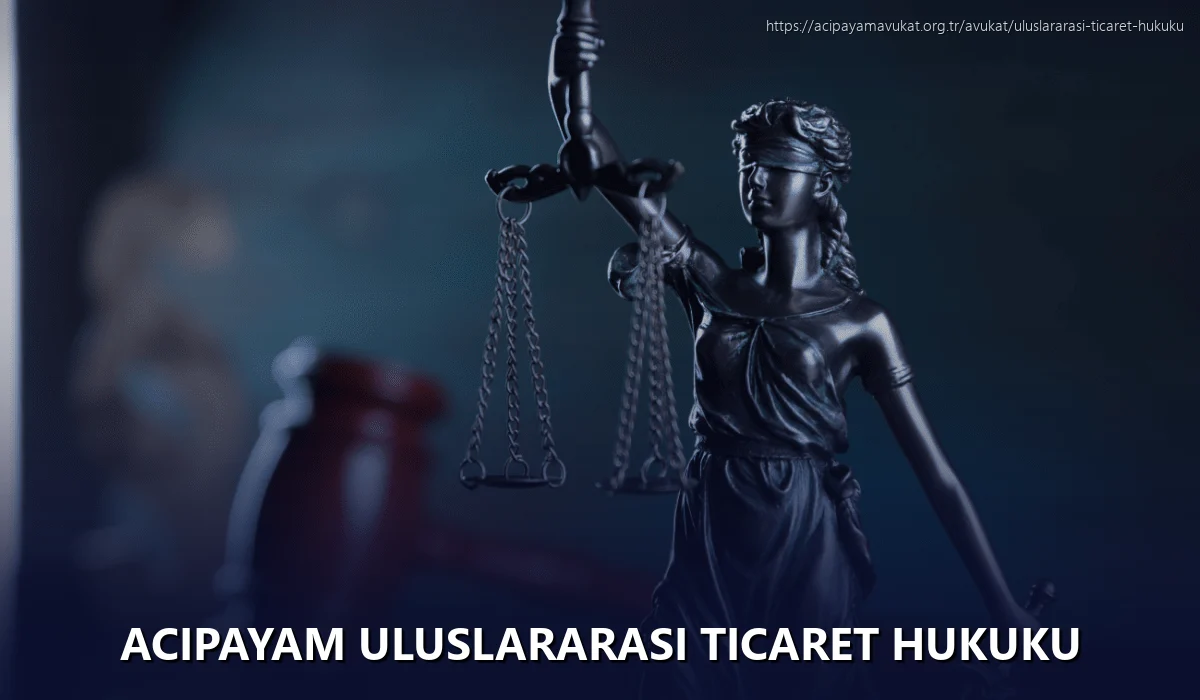 Acipayam Uluslararası Ticaret Hukuku