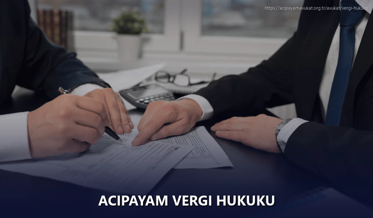 Acipayam Vergi Hukuku